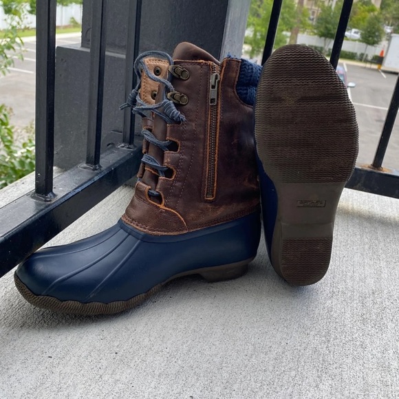 sperry duck boots poshmark